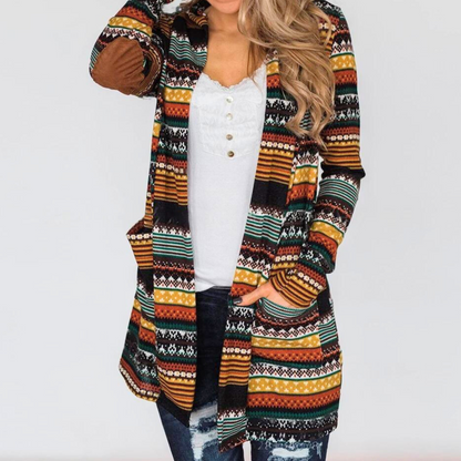 Alina Striped Cardigan