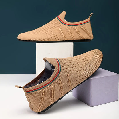 Spence Grid Slip-ons