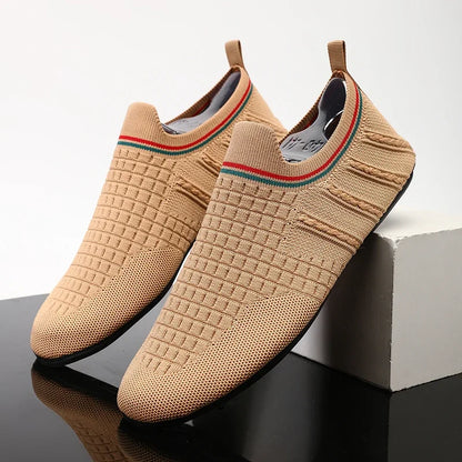 Spence Grid Slip-ons