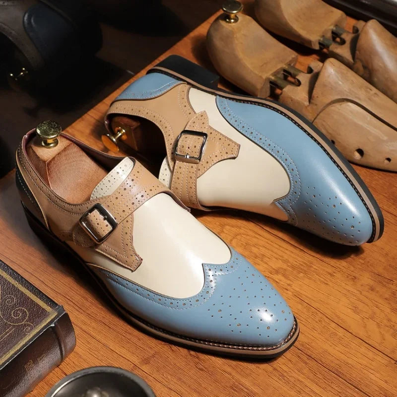 Bedford Wingtip Monk Strap