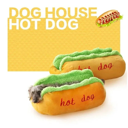 Hot Dog Cozy Bed