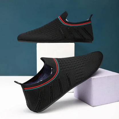 Spence Grid Slip-ons