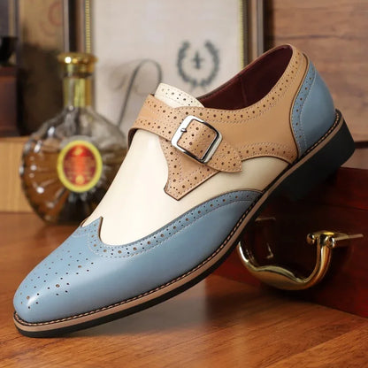 Bedford Wingtip Monk Strap