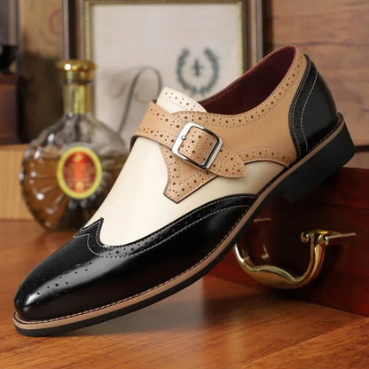 Bedford Wingtip Monk Strap