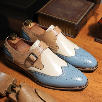 Bedford Wingtip Monk Strap